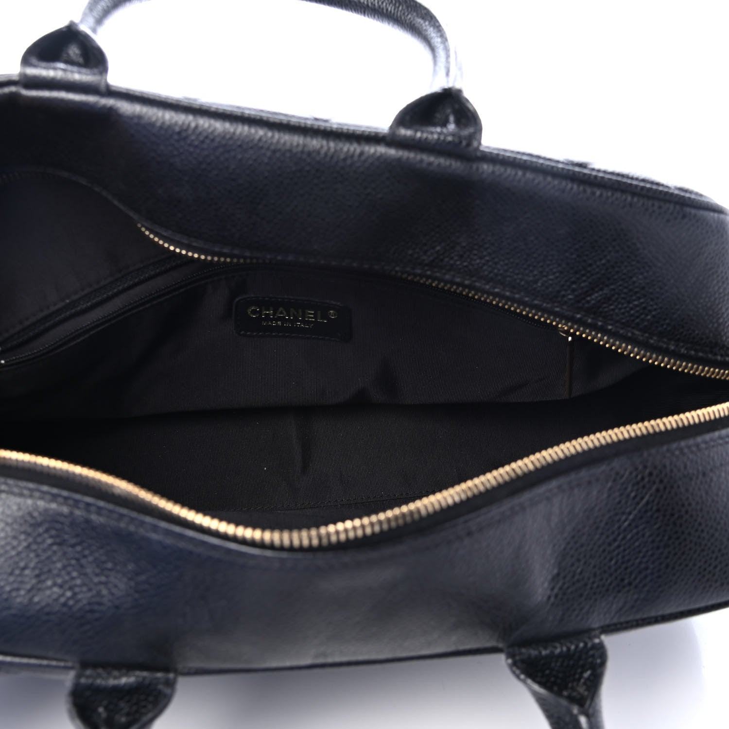 Chanel Caviar Quilted Large Bowler Black 4 of 4