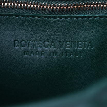 Bottega Veneta Lambskin Maxi Intreccio Padded Chain Cassette Crossbody Bag Raintree 6 of 10