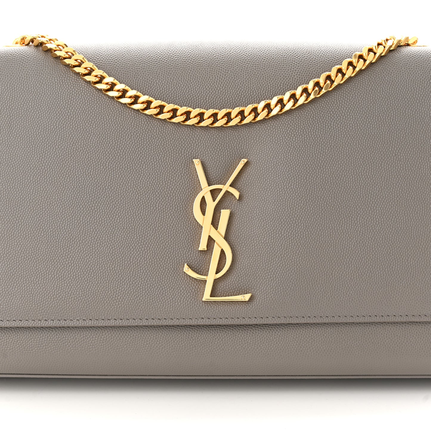 Grain De Poudre Large Classic Monogram Kate Satchel Earth