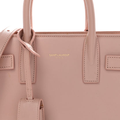 Saint Laurent Calfskin Nano Sac De Jour Pale Pink 7 of 11