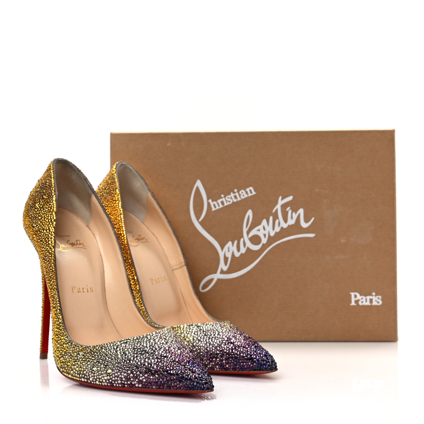 Suede Burma Strass Degrade So Kate 120 Pumps 40 Jaune