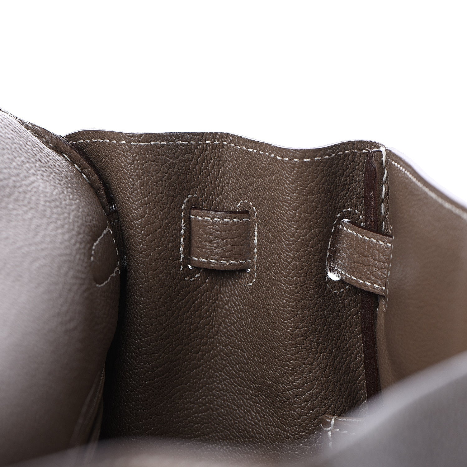 Hermes Togo Kelly Retourne 35 Etoupe 12 of 27