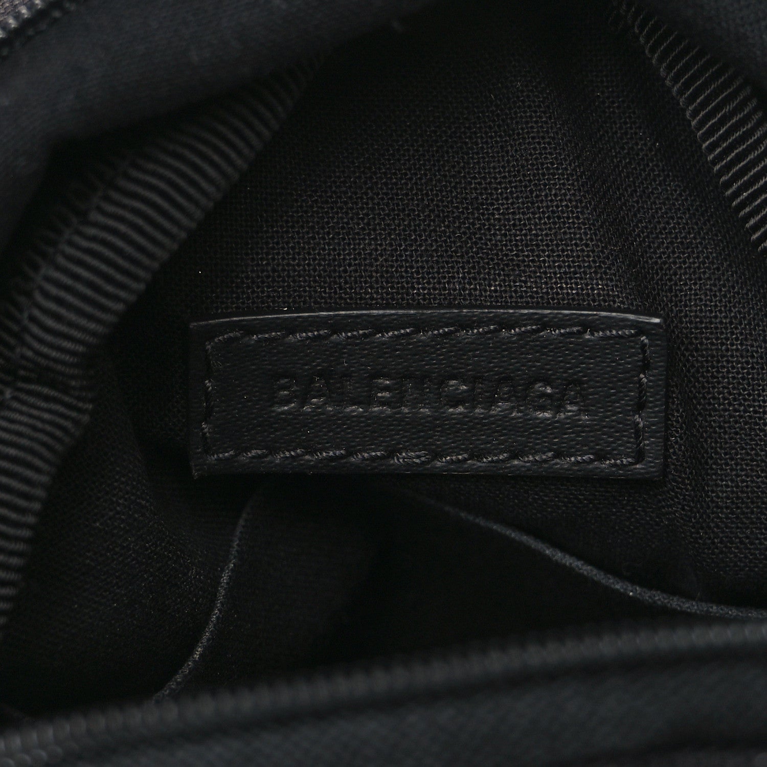 Balenciaga Recycled Casual Nylon Spray Polka Dots Mini Explorer Crossbody Backpack Black White 6 of 8