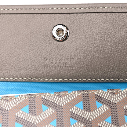 Goyard Goyardine Saint Louis Claire Voie PM Grege Turquoise 6 of 8