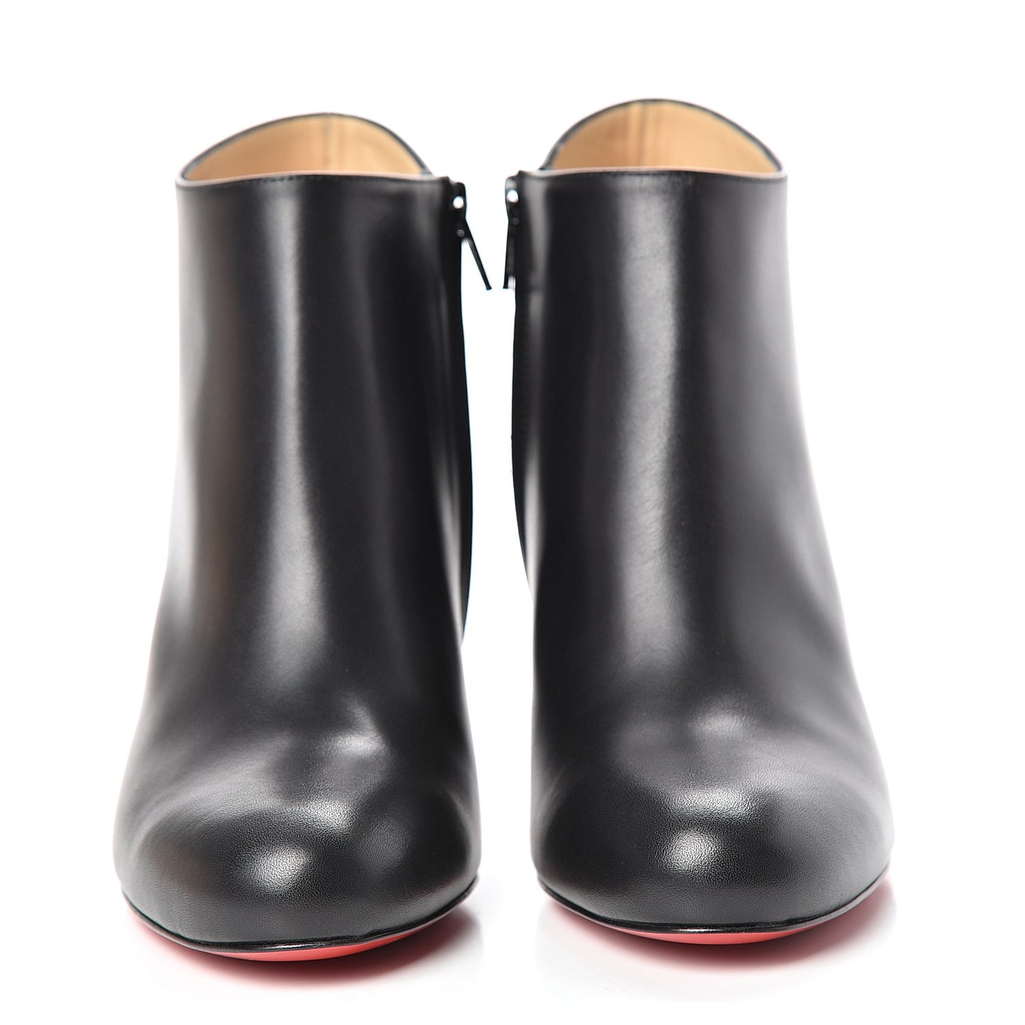Calfskin Belle 85 Ankle Boots 39 Black