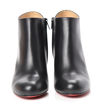 Christian Louboutin Calfskin Belle 85 Ankle Boots 39 Black 2 of 8
