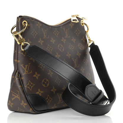 Louis Vuitton Monogram Odeon PM Black 3 of 11
