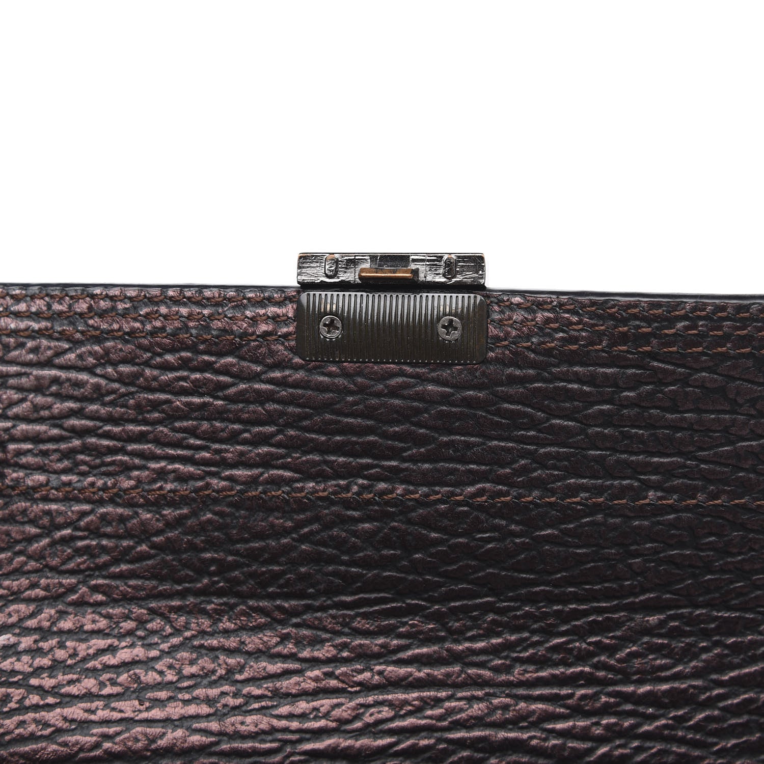 3.1 Phillip Lim 3.1 Metallic Textured Calfskin Mini Pashli Satchel Burgundy 13 of 13