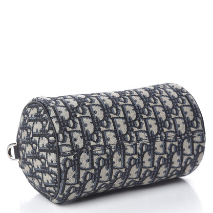 Christian Dior Oblique Roller Messenger Bag Blue 4 of 9