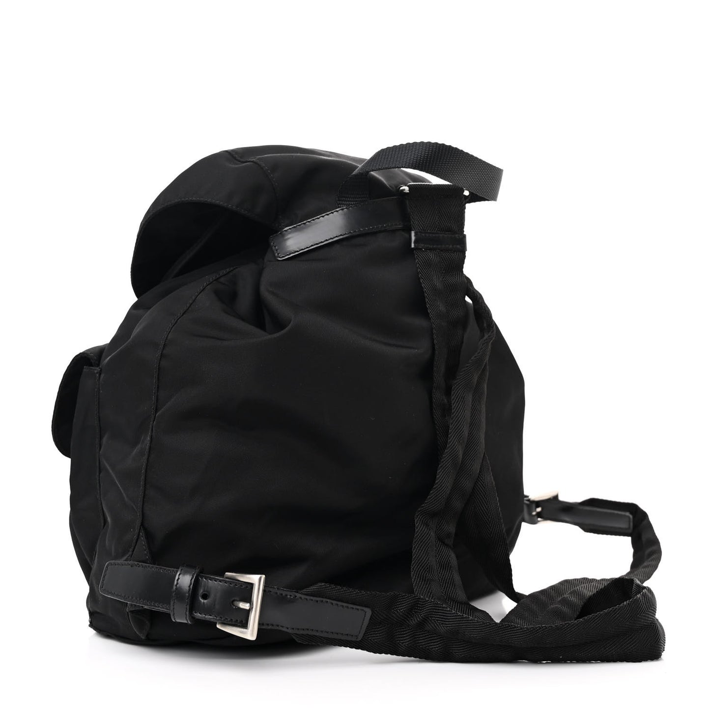 Nylon Vela Medium Backpack Black