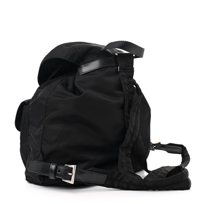 Prada Nylon Vela Medium Backpack Black 3 of 10