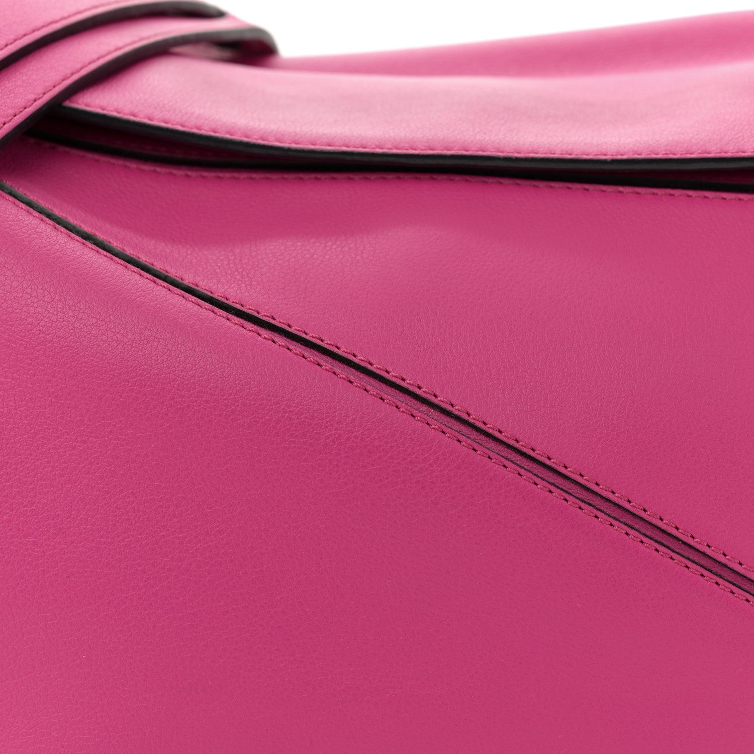 Loewe Calfskin Medium Puzzle Bag Fuchsia 8 of 14
