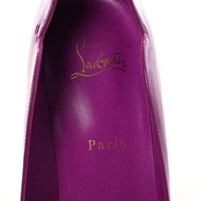 Christian Louboutin Patent LipChick 100 Pumps 39.5 Kismet 8 of 8
