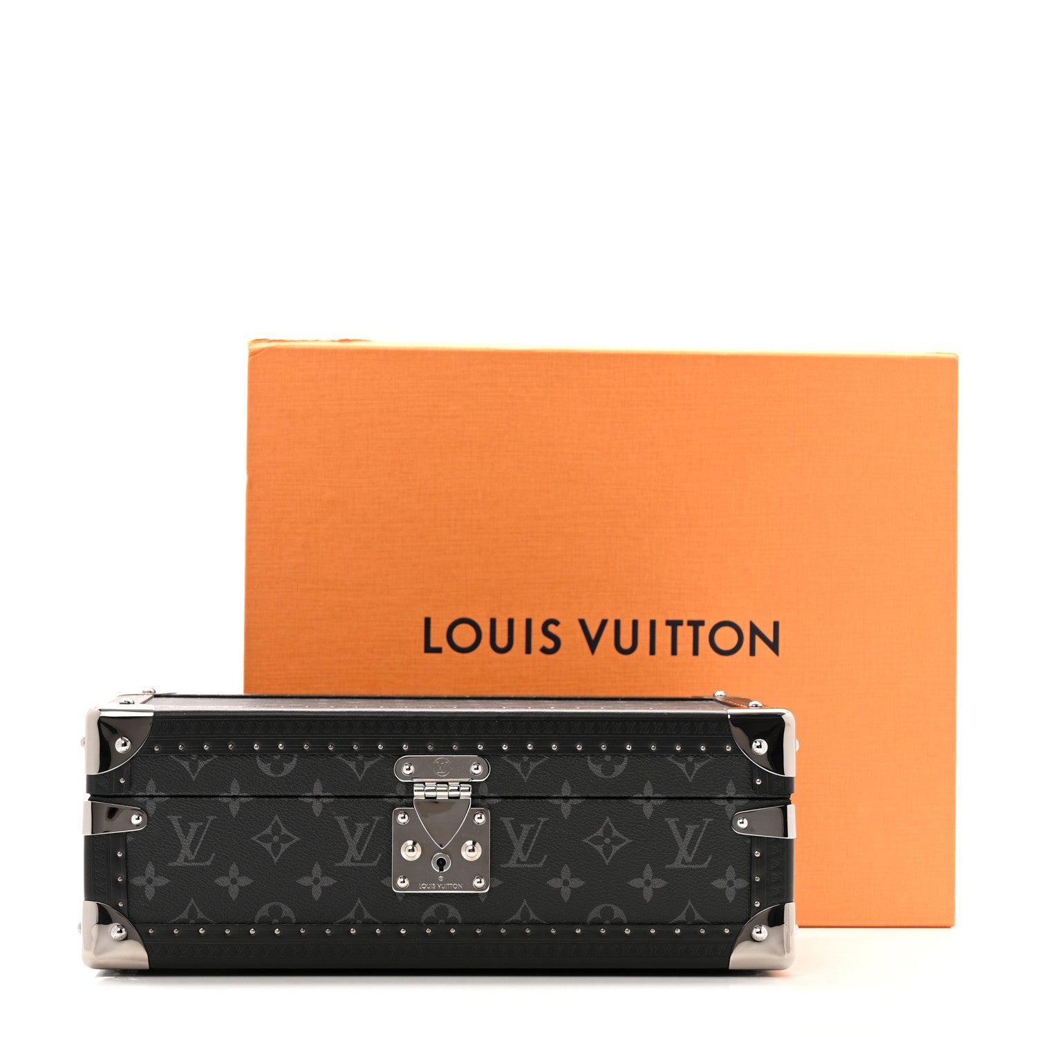 Louis Vuitton Monogram Eclipse Coffret 8 Watch Case Black 11 of 11