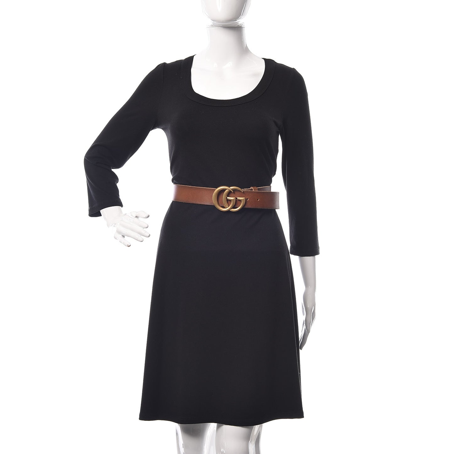 Faded Calfskin Double G 40mm Belt 80 32 Cuir