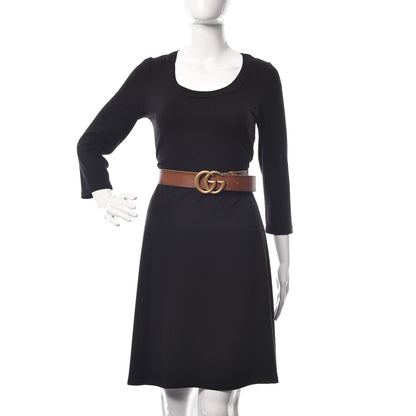 Gucci Faded Calfskin Double G 40mm Belt 80 32 Cuir 2 of 6