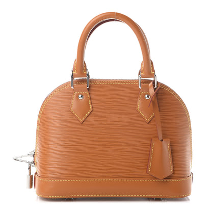 Louis Vuitton Epi Jacquard Alma BB Honey Gold 1 of 7