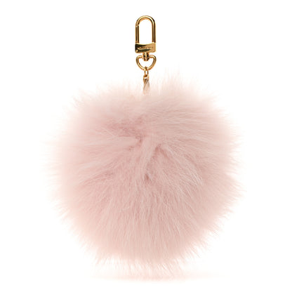 Louis Vuitton Fuzzy Bubble Bag Charm Light Pink 1 of 4