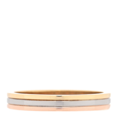 Cartier 18K Pink White Yellow Gold 3.5mm Vendome Louis Cartier Wedding Band Ring 61 9.5 3 of 4