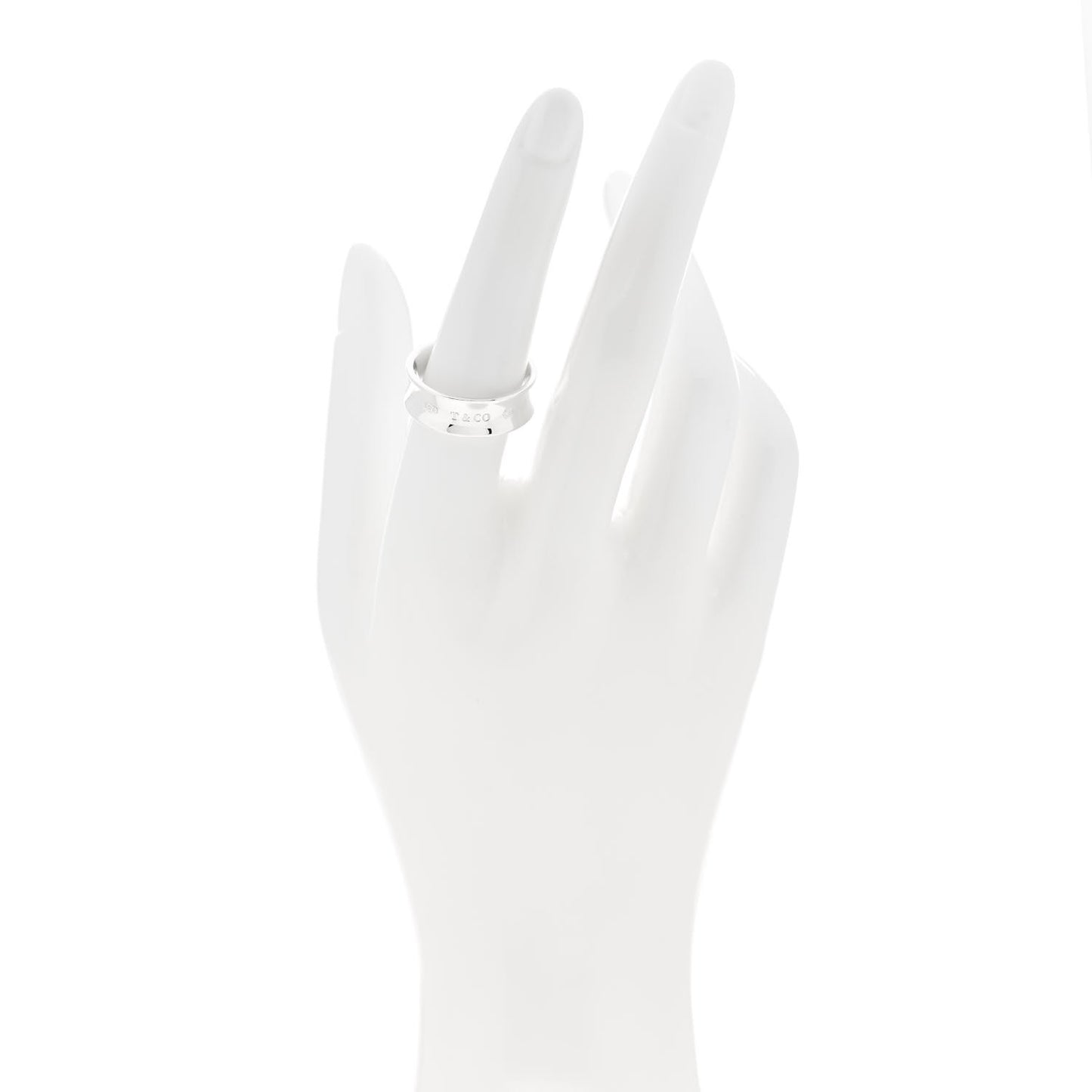 Sterling Silver 1837 Band Ring 54 7