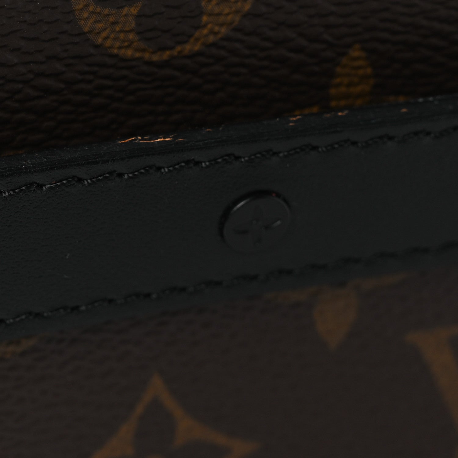 Louis Vuitton Monogram Macassar Handle Soft Trunk Black 10 of 12