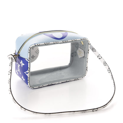Louis Vuitton Monogram Giant Hawaii Beach Pouch Blue 4 of 11