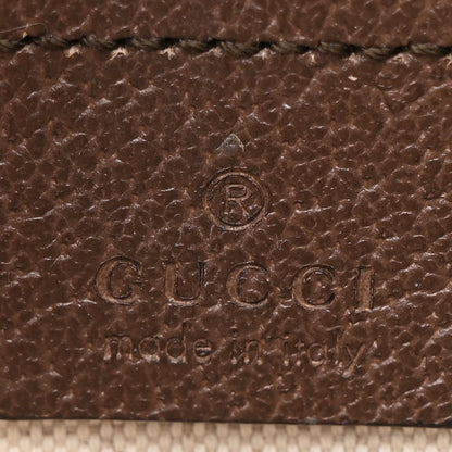 Gucci Soft GG Supreme Monogram Medium Ophidia Belt Bag Dark Brown 6 of 10