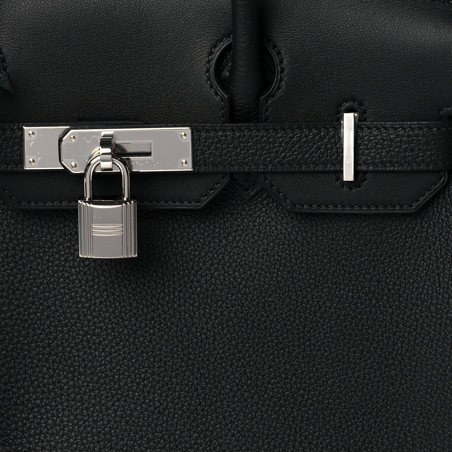 Hermes Togo Swift Canvas 3 in 1 Birkin 30 Black 10 of 14