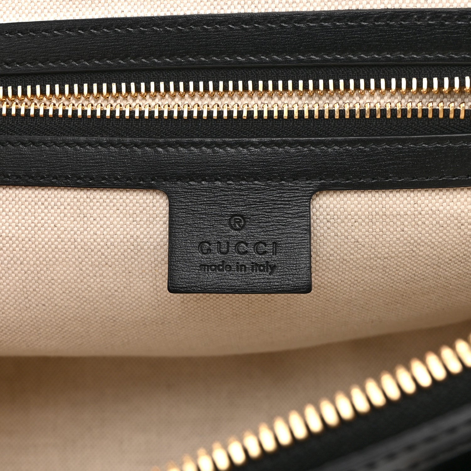 Gucci Boarded Plutone Calfskin Small Horsebit 1955 Top Handle Bag Black 6 of 11