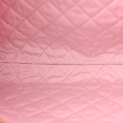 Chanel Shiny Calfskin Quilted 22 Drawstring Bag Light Pink 5 of 11