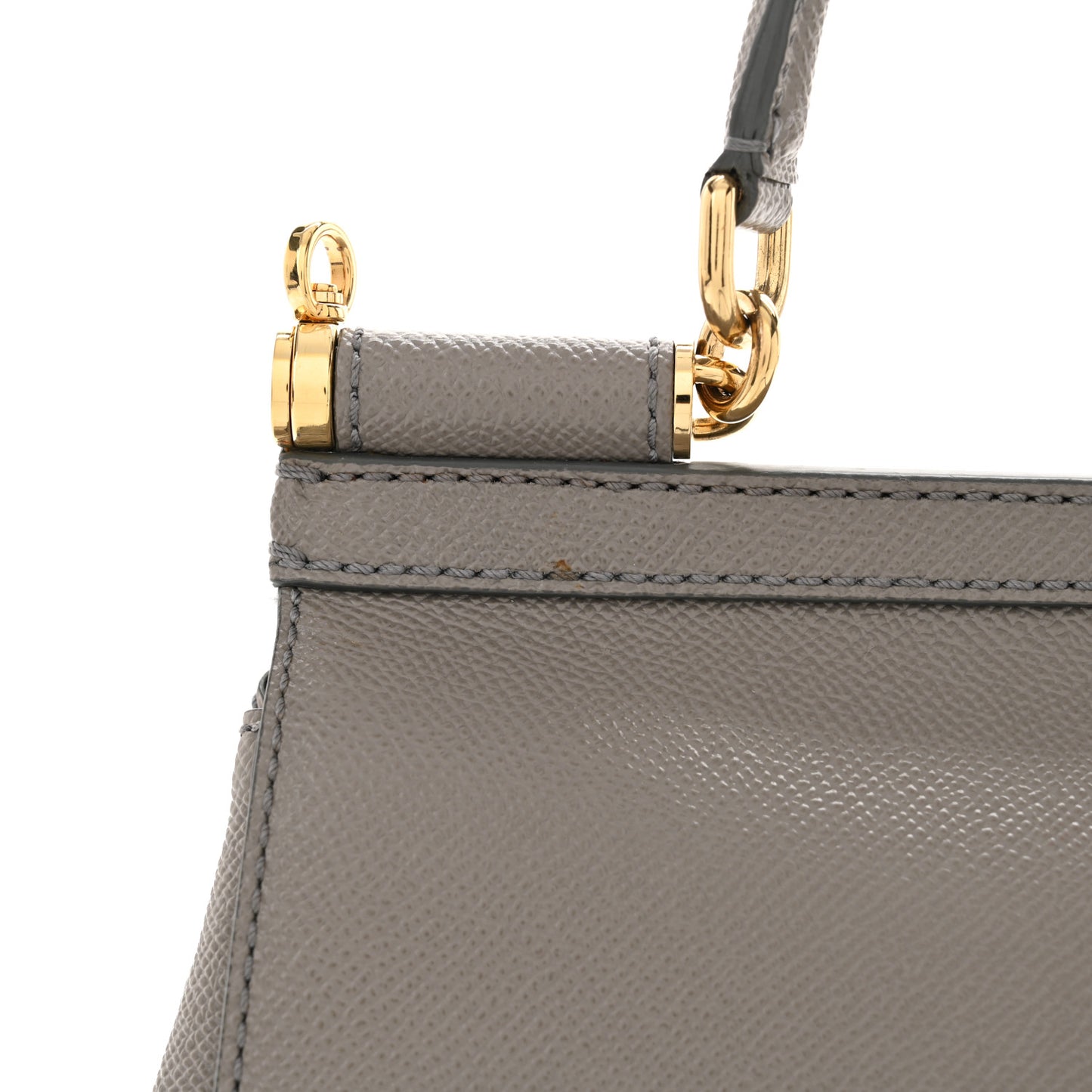 Dauphine Small Miss Sicily Satchel Grey