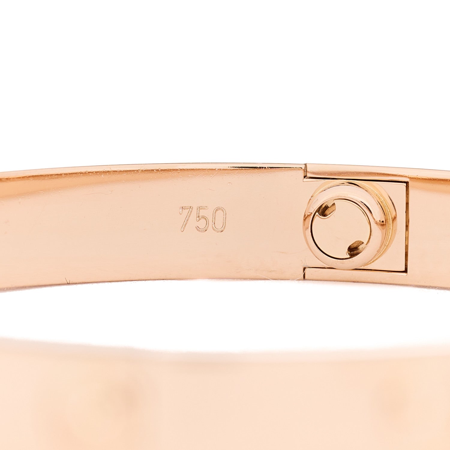 Cartier 18K Pink Gold LOVE Bracelet 17 4 of 4
