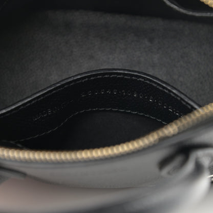 Balenciaga Grained Calfskin XXS Ville Top Handle Bag Black 9 of 12