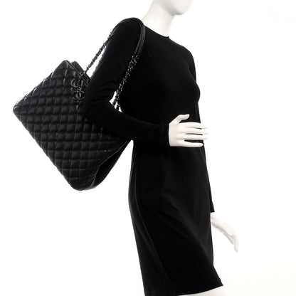 Chanel Caviar Quilted City Shopping Tote Black 2 of 10