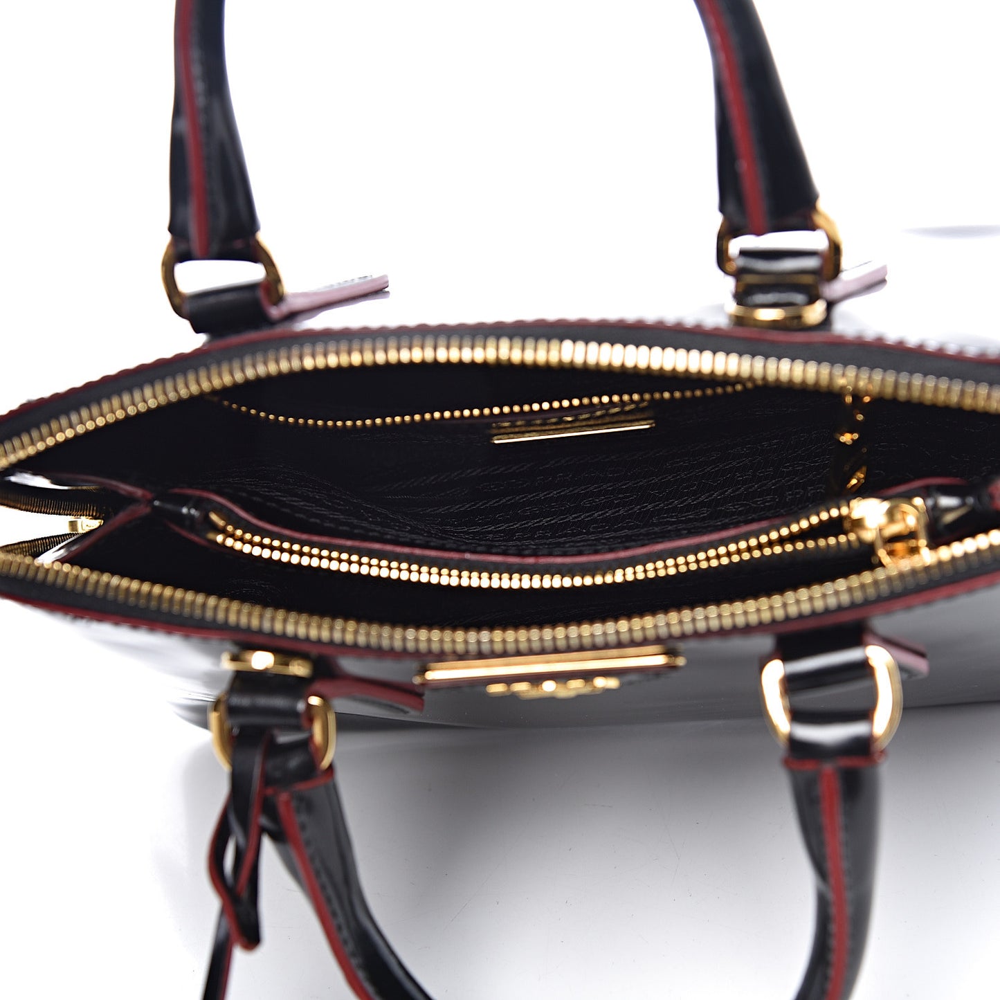 Spazzolato Mini Promenade Tote Black