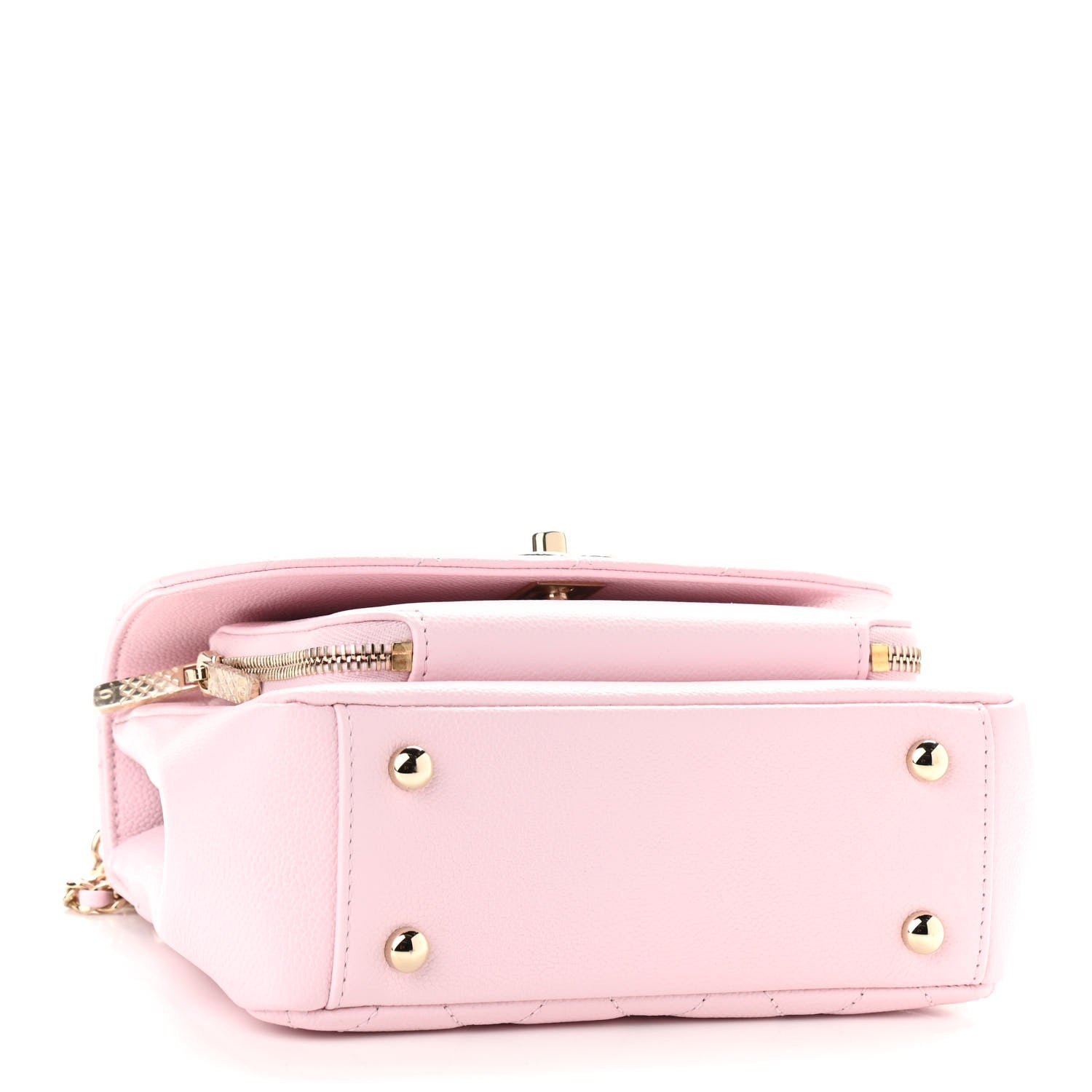 Chanel Caviar Quilted Mini Business Affinity Flap Light Pink 3 of 9