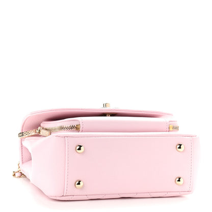 Chanel Caviar Quilted Mini Business Affinity Flap Light Pink 3 of 9