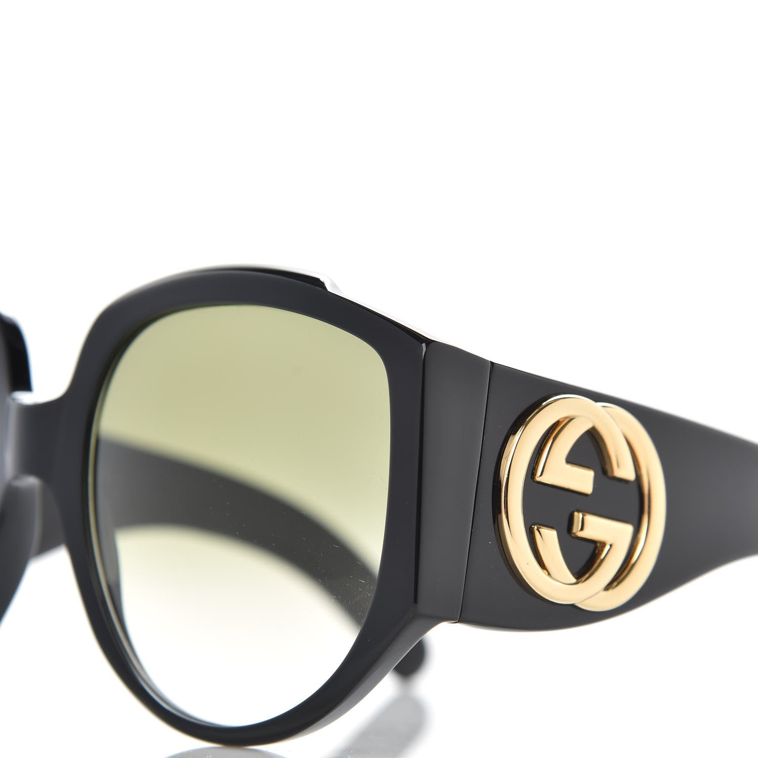 Gucci Acetate Oversized Interlocking GG0151S Sunglasses Black 7 of 7