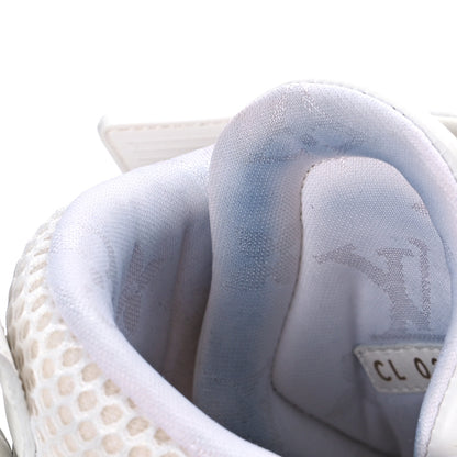 Louis Vuitton Metallic Calfskin Embossed Monogram Boombox Sneakers 38 White Silver 14 of 16