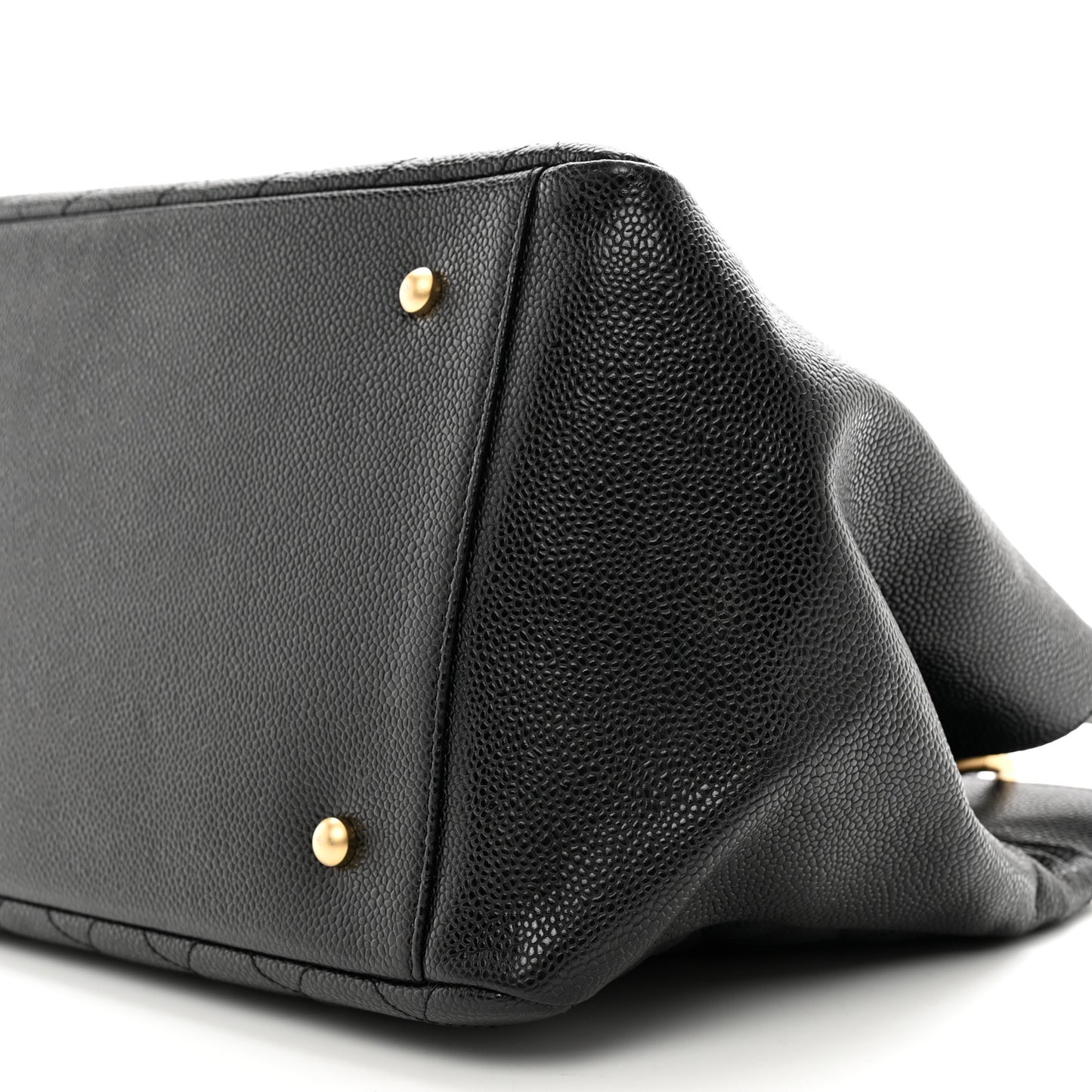 Caviar Quilted Grand Timeless Tote GTT Black