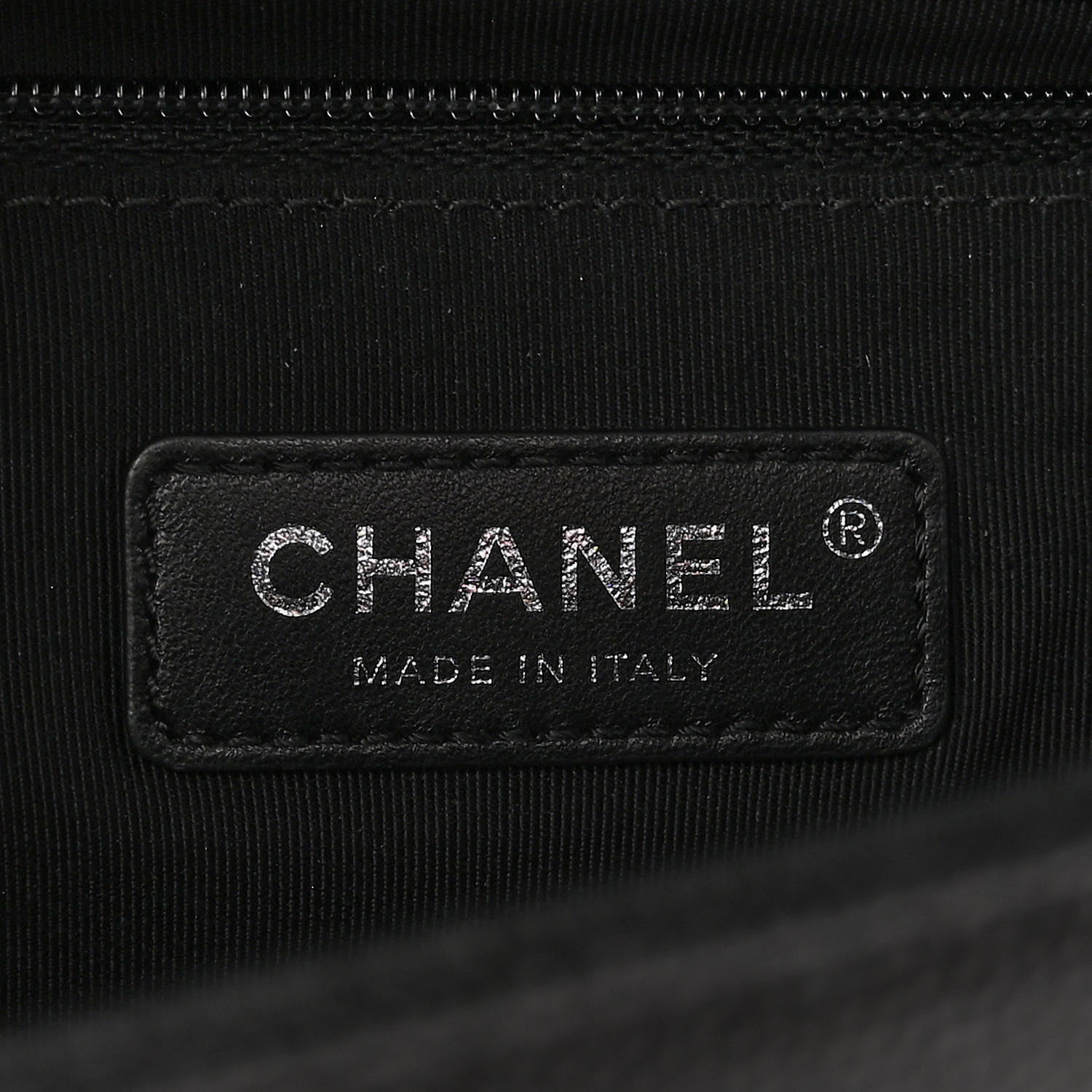 Chanel Caviar Chevron Quilted New Medium Boy Flap Black 6 of 14