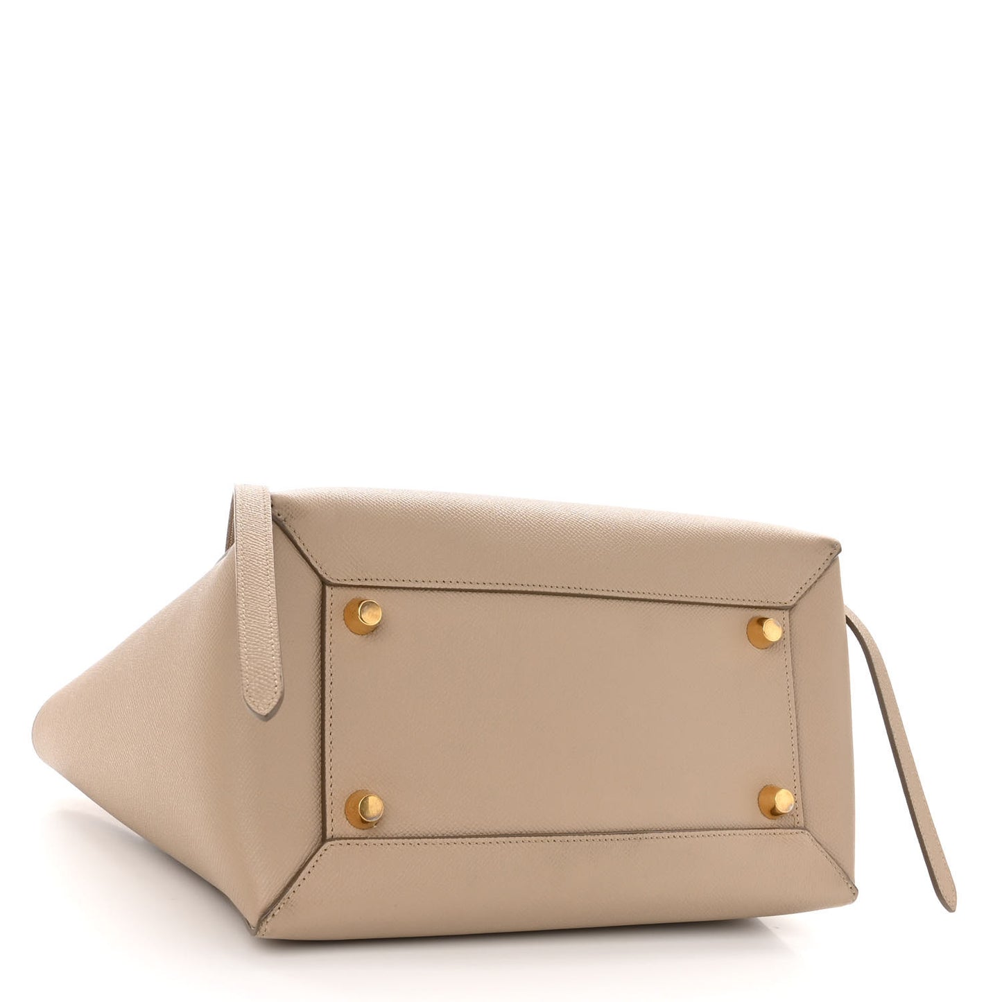 Grained Calfskin Mini Belt Bag Light Taupe
