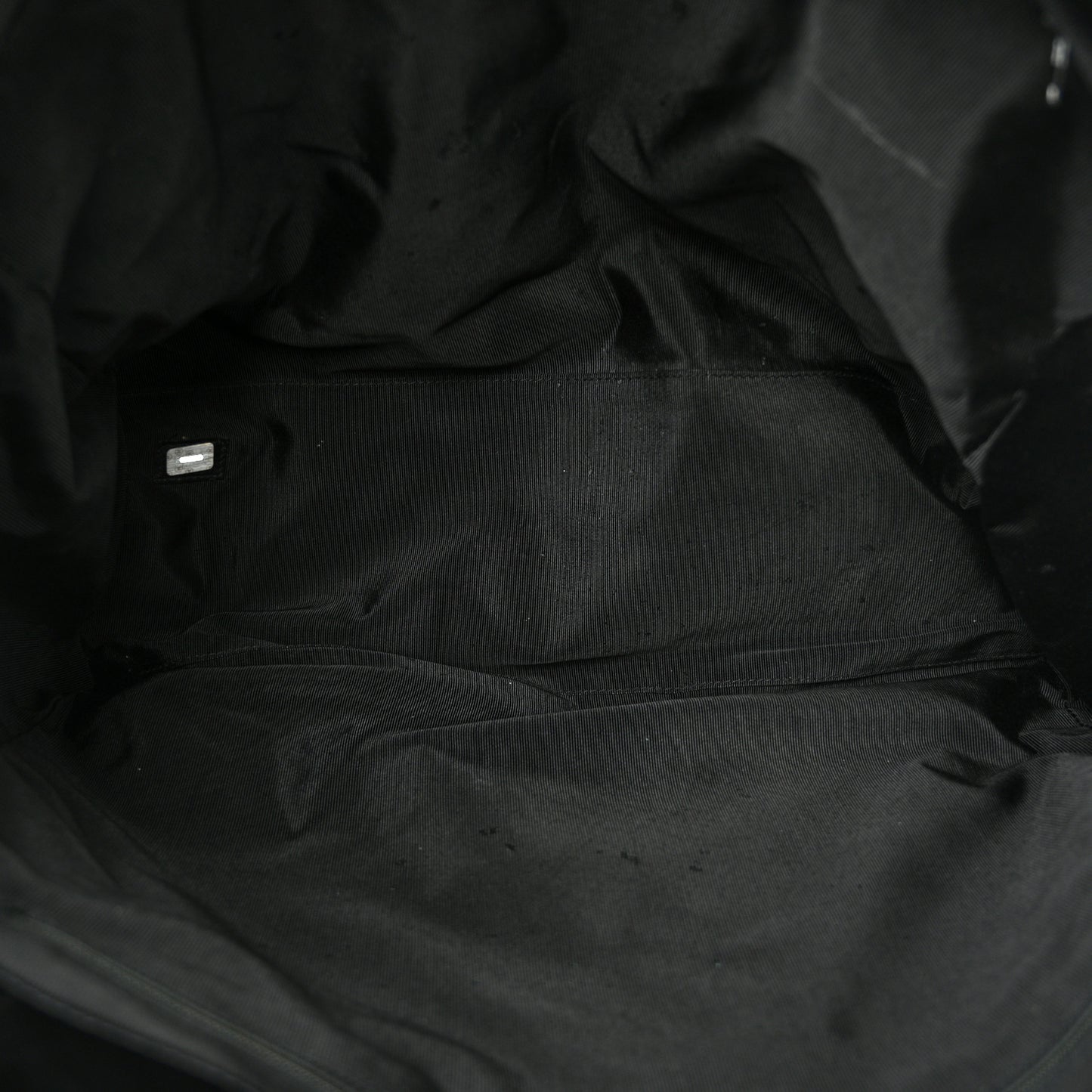 Calfskin Stitched XL Weekender Black