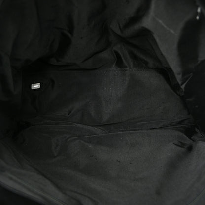 Chanel Calfskin Stitched XL Weekender Black 5 of 13