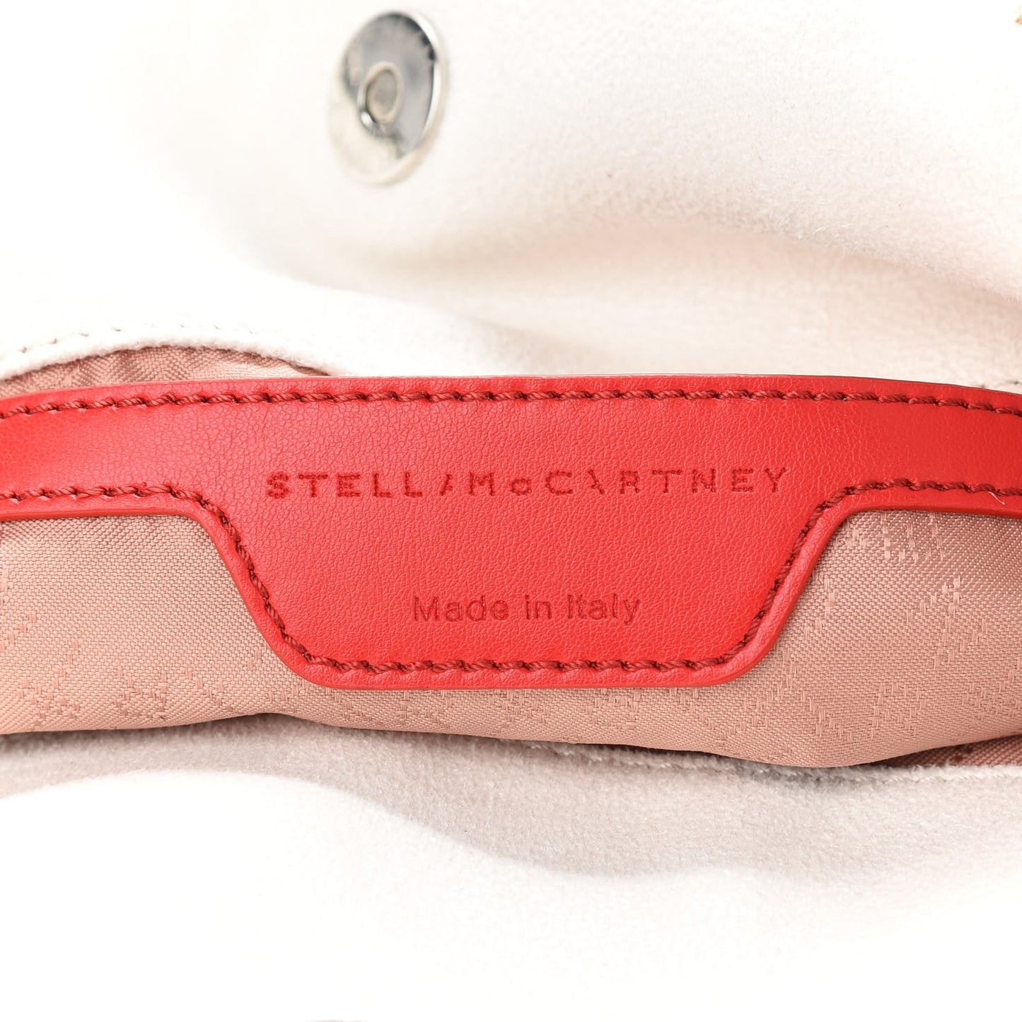 Shaggy Deer Embroidered Ed Curtis Falabella Mini Tote Chalk