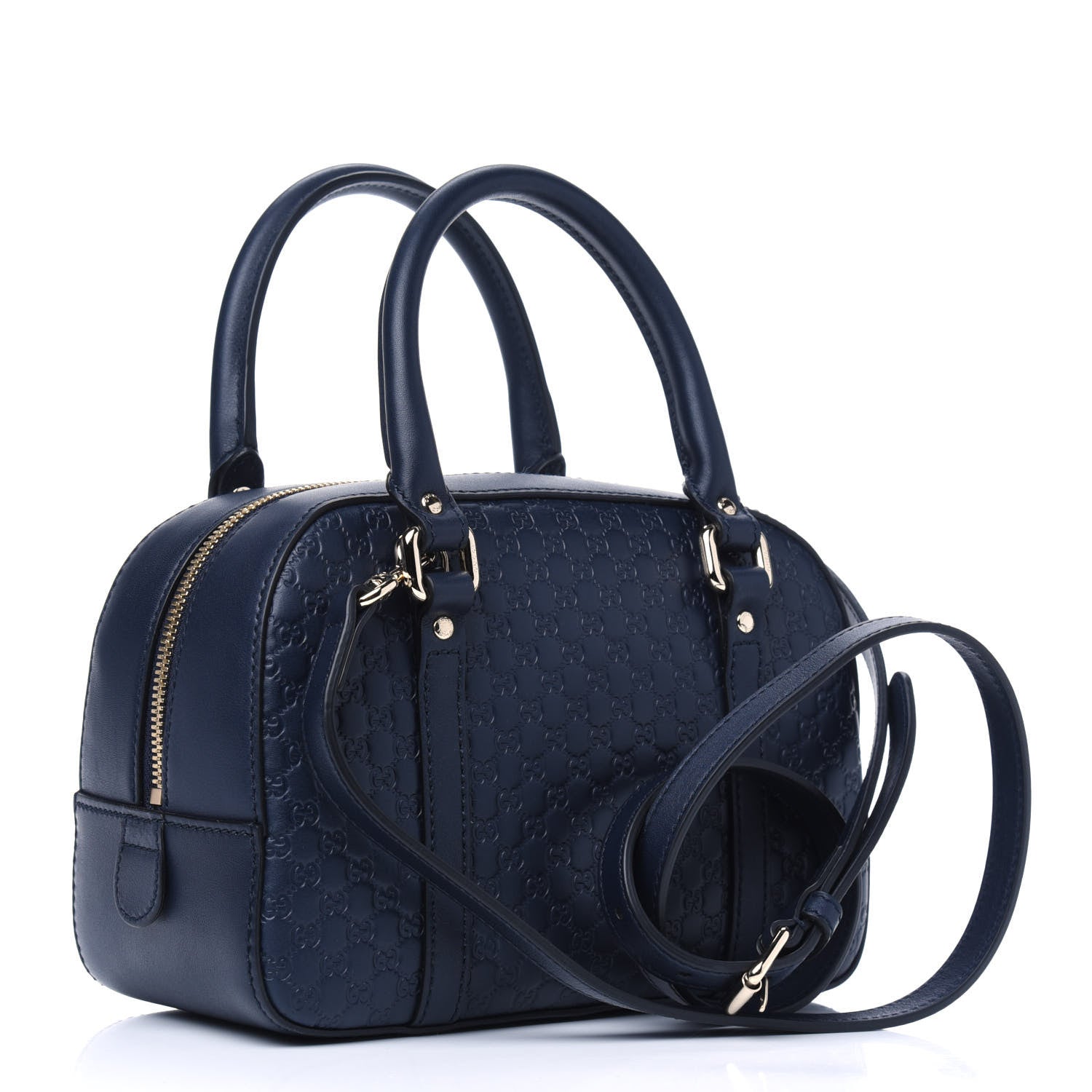 Gucci Soft Microguccissima Small Crossbody Bag Blue 2 of 4