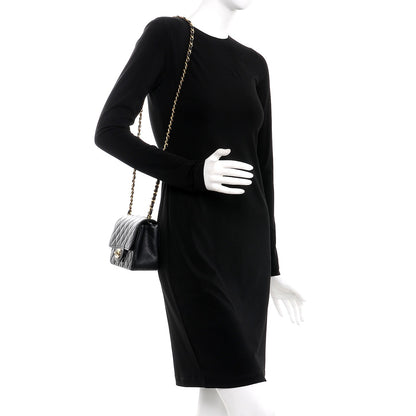Chanel Caviar Quilted Mini Square Flap Black 2 of 12
