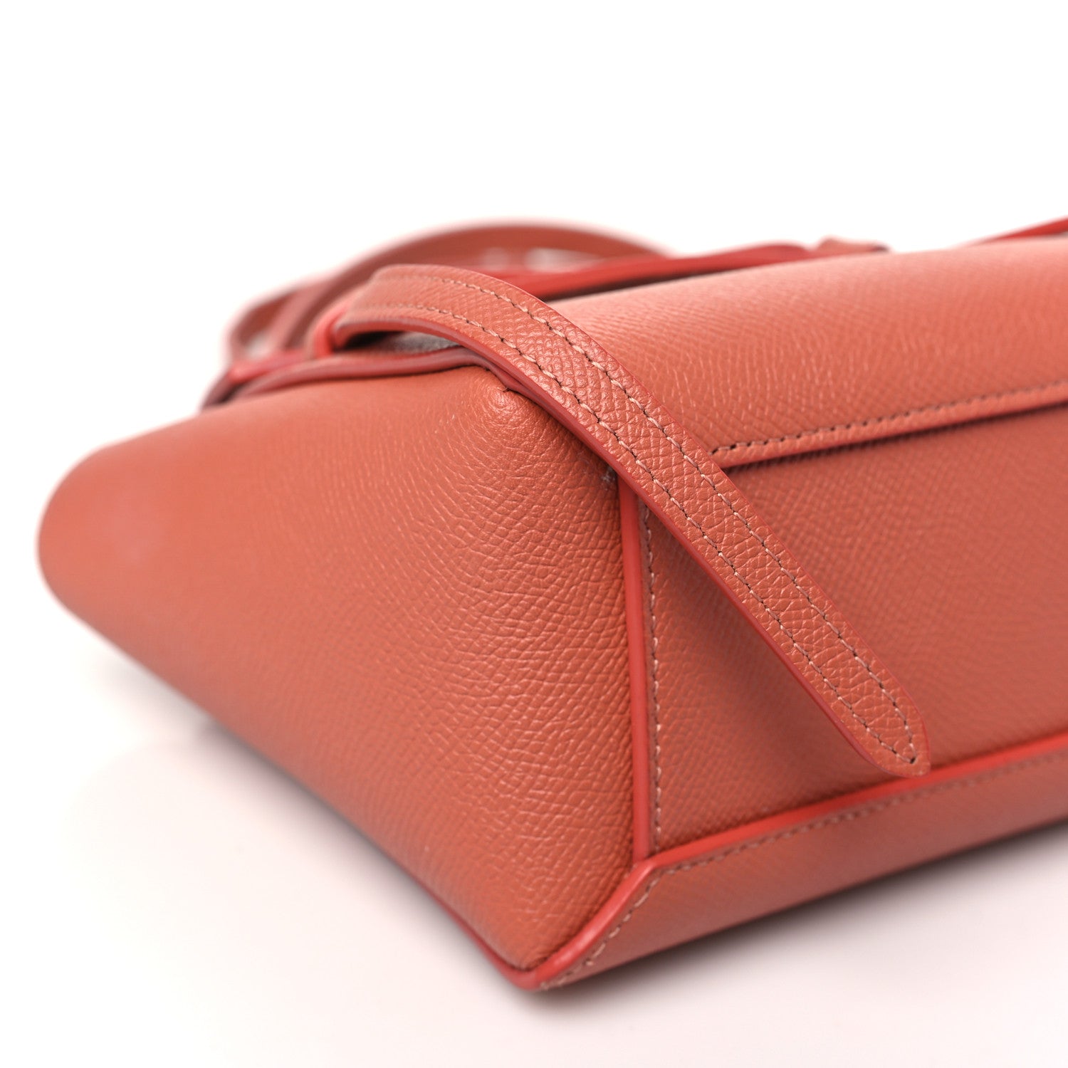 Celine Grained Calfskin Pico Belt Bag Lychee 10 of 14