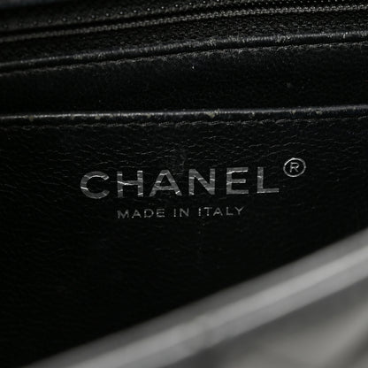 Chanel Lambskin Quilted Mini Rectangular Flap Black 6 of 15