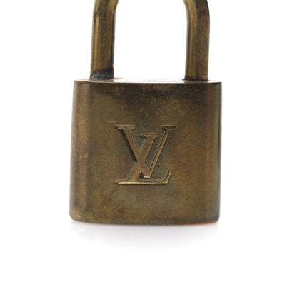 Louis Vuitton Brass Lock and 2 Keys Set #312 5 of 6